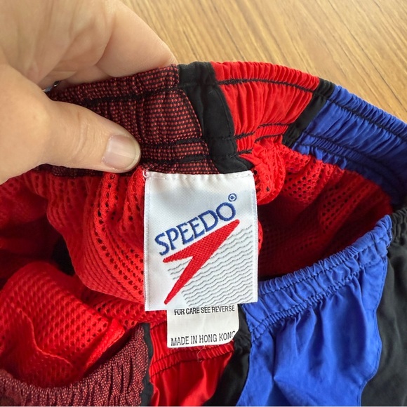 Vintage Speedo Men’s Swim Shorts | 80s/90s Super Short | Mesh Lined | Size L - Picture 4 of 5
